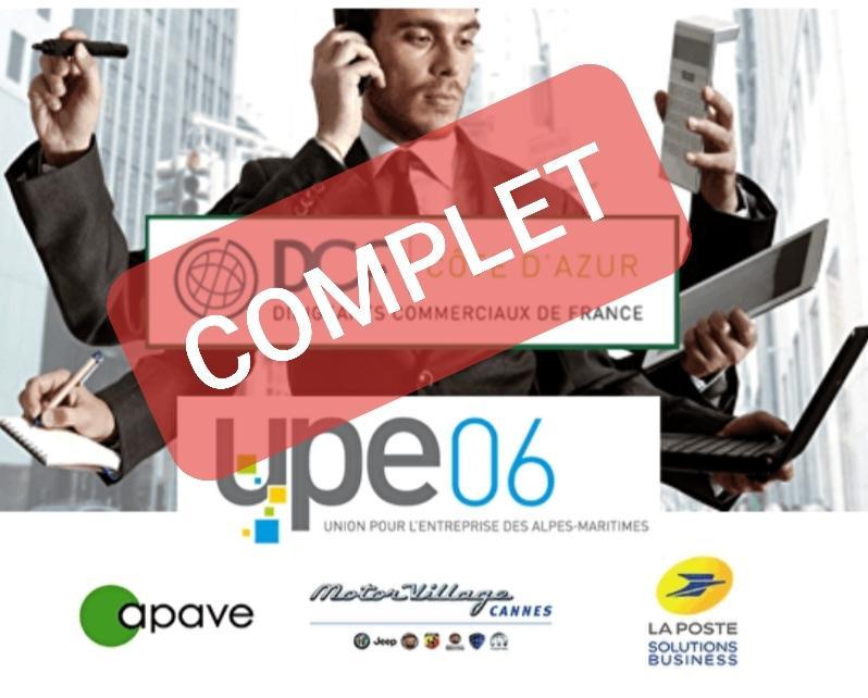 Lancement du Club de la Performance Commerciale en partenariat avec l’UPE06 Matinale le vendredi 6 mars 2020 dans les locaux de l’UPE06, conférence sur le thème « Challenger sa prospection commerciale » par Daniel Lopez