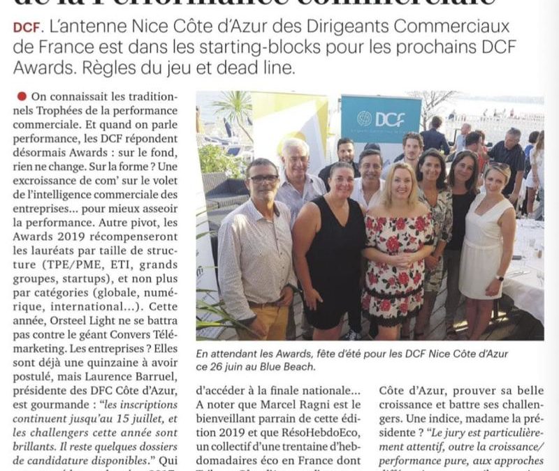 La Tribune Côte d’Azur : « Et si votre entreprise participait aux #DCFAWARDS ? »